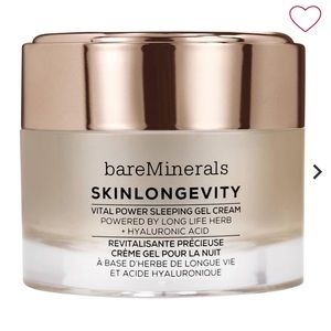 bareMinerals Skinlongevity Vital Power Sleeping Gel Cream